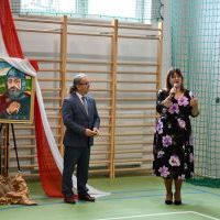 Otwarcie filii biblioteki w Zagorzycach - przemowa Dyrektor biblioteki