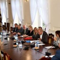 Celem zebrania było omówienie bieżącej sytuacji zatrudnienia w Powiecie Miechowskim.