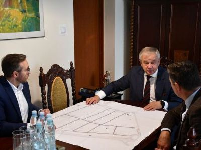 Starosta Miechowski omawia kierunki inwestycji
