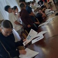 Młodzież podczas warsztatów