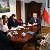 Spotkanie z przedstawicielami Krakowskiego Parku Technologicznego.