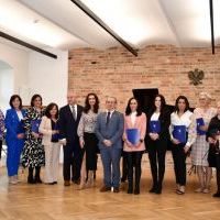 Powiatowy Dzień Nauczyciela - nagrody Dyrektora SOSW w Zagorzycach