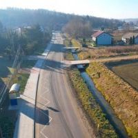 Przebudowana droga powiatowa w miejscowości Jaksice, Kamieńczyce i Komorów 