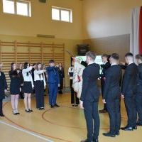 Święto Szkoły w ZS nr 1 w Miechowie - ślubowanie klas pierwszych