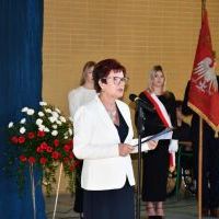 Święto Szkoły w ZS nr 1 w Miechowie - przemowa Dyrektor ZS nr 1