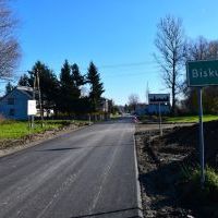 Trwa przebudowa drogi powiatowej w Biskupicach