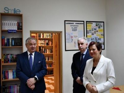 Otwarcie nowej Biblioteki Szkolnej w ZS nr 1 - przemowa Starosty