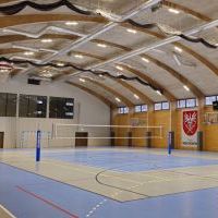 Wnętrze nowej hali sportowej