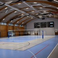nowa hala sportowa - wnętrze