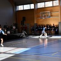 występ artystyczny młodzieży z LO Miechów