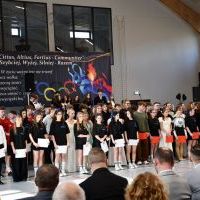 Występ artystyczny młodzieży LO Miechów