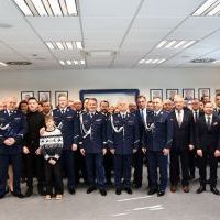 Mł. insp. Paweł Maciejowski p.o. Komendanta Powiatowego Policji w Miechowie - Zdjęcie grupowe