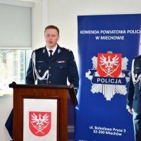 Przemowa mł. insp. Łukasza Radzięty