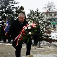 Uroczystości na Rynku Głównym w Miechowie