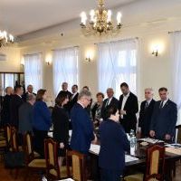 Minuta ciszy ku pamięci byłego Przewodniczącego Rady Powiatu