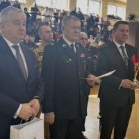 IV Powiatowe Halowe Młodzieżowe Zawody Sportowo-Pożarnicze - wręczenie nagród