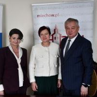 Małopolski Wojewódzki Komendant OHP, Starosta Miechowski i Dyrektor ZS nr 1