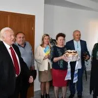 Delegacja z ukraińskiej gminy Jezierna w Racławicach