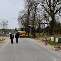Trwa przebudowa drogi powiatowej w Biskupicach
