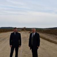 Starostowie Miechowscy z wizytą w powstającym Parku Technologicznym w Książu Wielkim