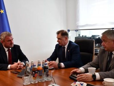 Starostowie Miechowscy z wizytą w Ministerstwie Infrastruktury