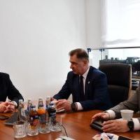 Starostowie Miechowscy z wizytą w Ministerstwie Infrastruktury