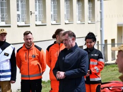 Ćwiczenia powiatowe „Szpital 2026” - przemowa Wicestarosty