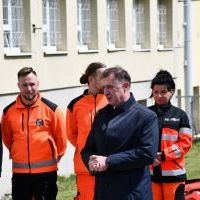 Ćwiczenia powiatowe &bdquo;Szpital 2026&rdquo; - przemowa Wicestarosty
