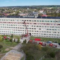 Ćwiczenia powiatowe „Szpital 2026” - zdjęcie z drona