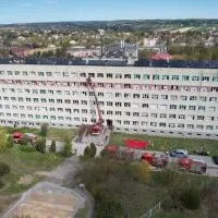 Ćwiczenia powiatowe &bdquo;Szpital 2026&rdquo; - zdjęcie z drona