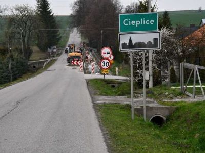 Przebudowa drogi powiatowej  w miejscowości Cieplice
