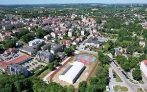 Widok boisk z drona