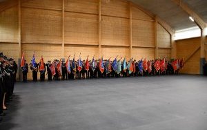 Poczty Sztandarowe Powiatowe Obchody Dnia Strażaka w Miechowie 