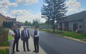 Trwa przebudowa drogi powiatowej w Biskupicach 