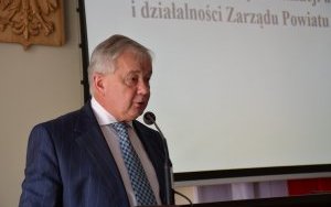 XXIII Sesja Rady Powiatu Miechowskiego - sprawozdanie Starosty