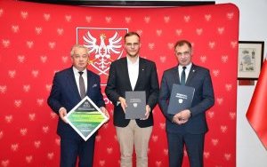 Starostowie Powiatu Miechowskiego oraz Dyrektor Biura Wojewody Małopolskiego
