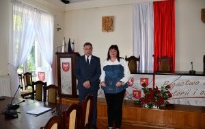 Posiedzenie Powiatowej Rady Rynku Pracy - wręczenie aktu powołania nowej członkini