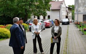 Małopolski Wojew&oacute;dzki Konserwator Zabytk&oacute;w z wizytą w Pałacu Haller&oacute;w