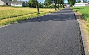 Zmodernizowane odcinki dr&oacute;g w Powiecie Miechowskim