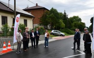 Przebudowana droga powiatowa w Biskupicach