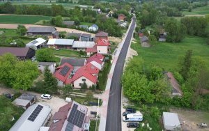 Przebudowana droga powiatowa w Biskupicach - gmina Miech&oacute;w