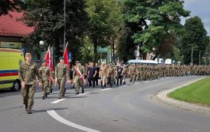 61 Marsz Śladem I Kompanii Kadrowej - przemarsz ulicami miasta
