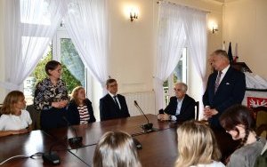 Powitanie opiekun&oacute;w i młodziezy z Niemiec