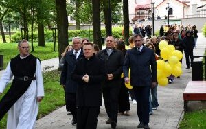 XXIV Pola Nadziei - przemarsz do Parku Miejskiego w Miechowie