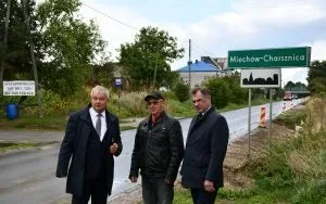 Rekonesans inwestycji drogowych Powiatu Miechowskiego w gminie Charsznica