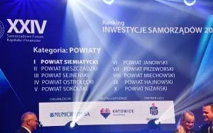 Gala &bdquo;Wydatki inwestycyjne samorząd&oacute;w&rdquo; - lista laureat&oacute;w
