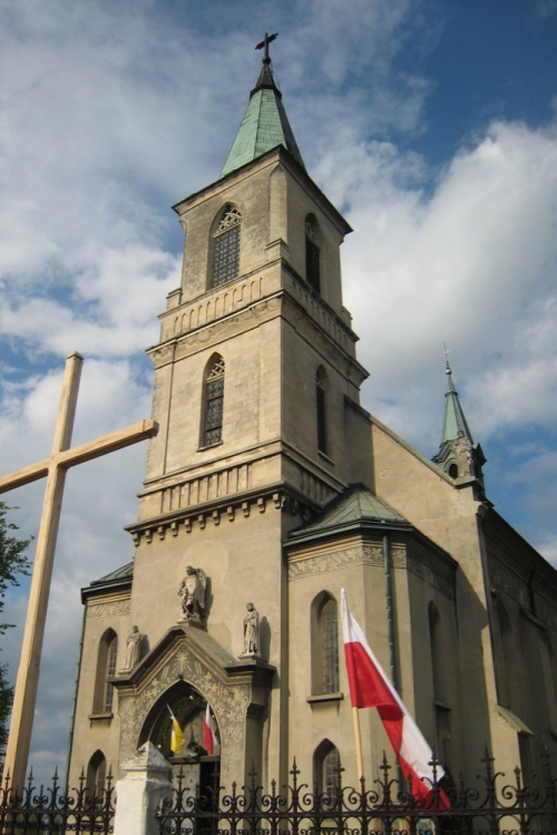 Kościół parafialny w Tczycy pochodzący z I połowy XV wieku