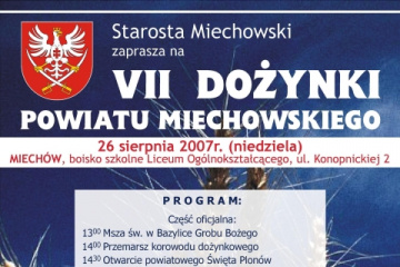 VII Dożynki Powiatu Miechowskiego