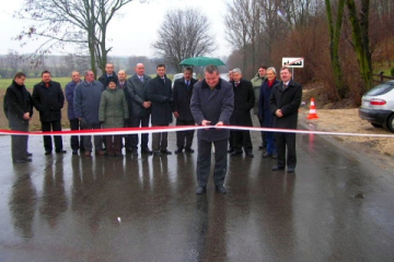 Otwarcie zmodernizowanej drogi powiatowej Bukowska W. - Janowice