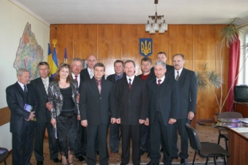 Delegacja powiatu na Ukrainie